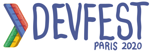 Logo DevFest Paris 2020:left