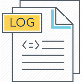 Icône de fichier de log:left