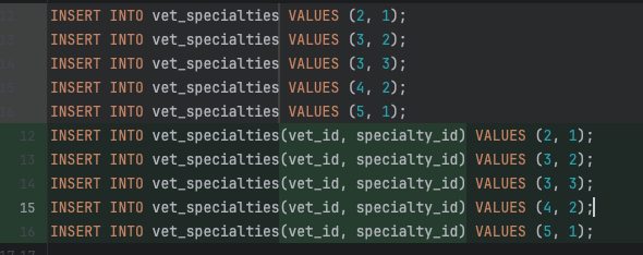 Différence d&amp;rsquo;ordre des colonnes dans le DDL généré par Hibernate versus le script schema.sql
