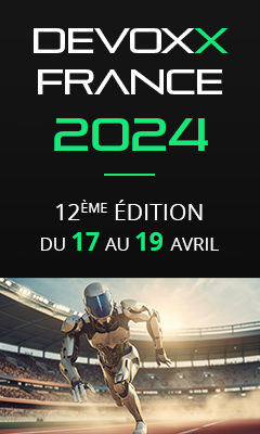 Bannière de la conférence Java Devoxx France 2024